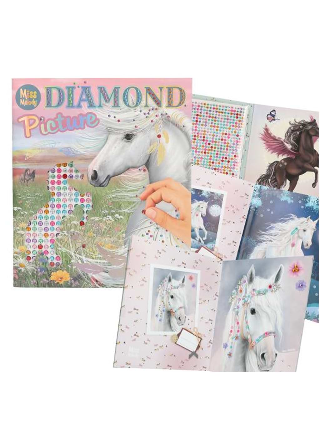Miss Melody Create Your Diamond Picture Stickerbook