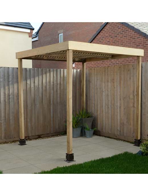Forest Garden Modular Pergola No Sides