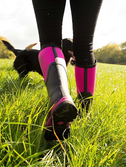 Muck Boots Women Arctic Sport II Tall Black Pink