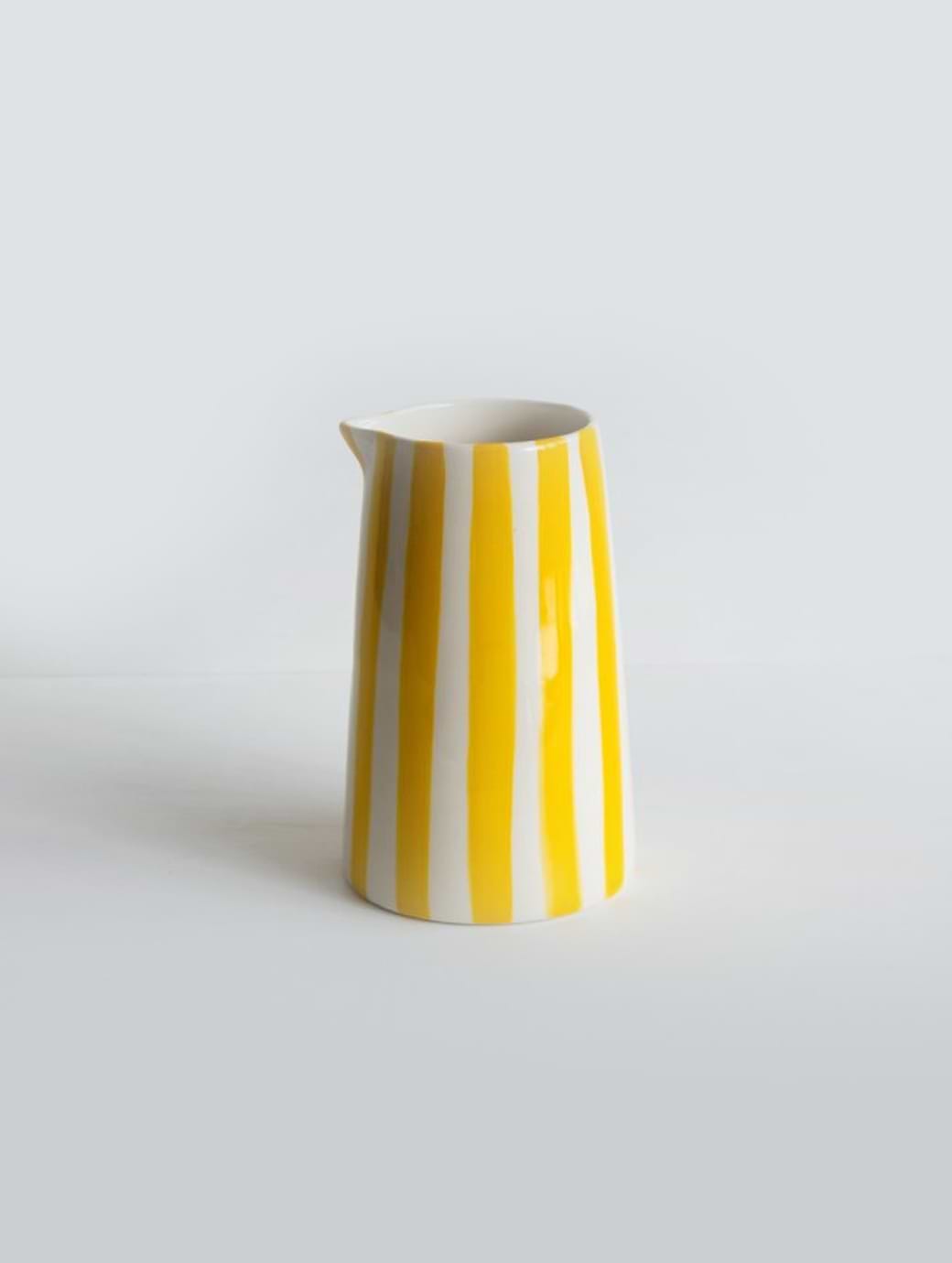 Musango Large Jug Candy Stripe Tumeric