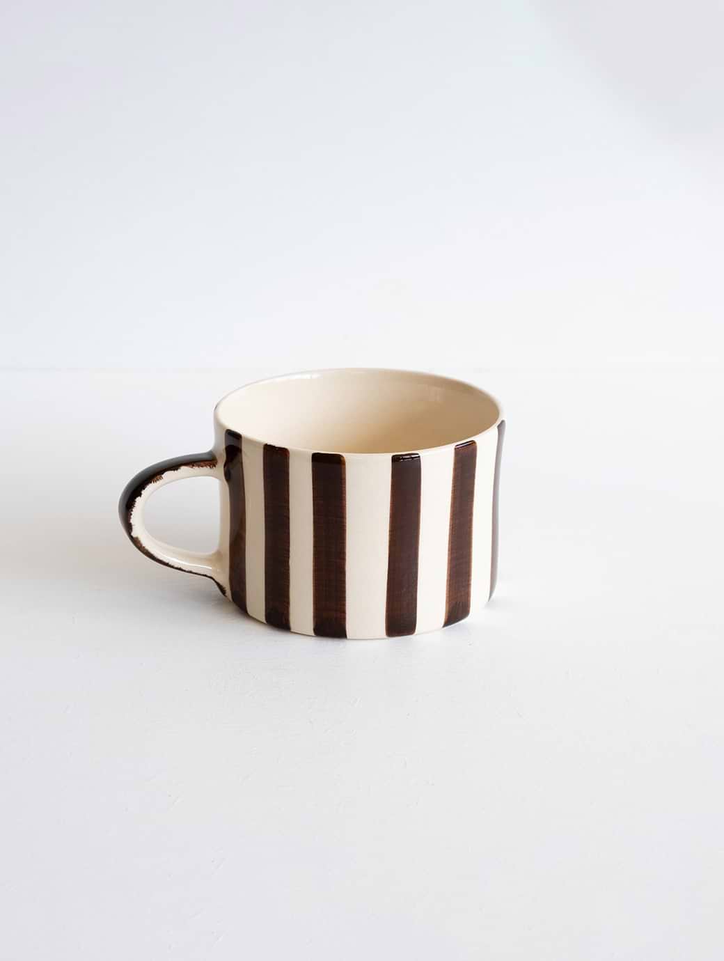 Musango Mug Candy Stripe Chocolate