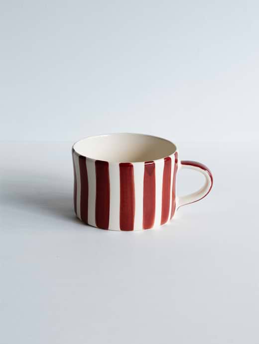 Musango Mug Candy Stripe Paprika