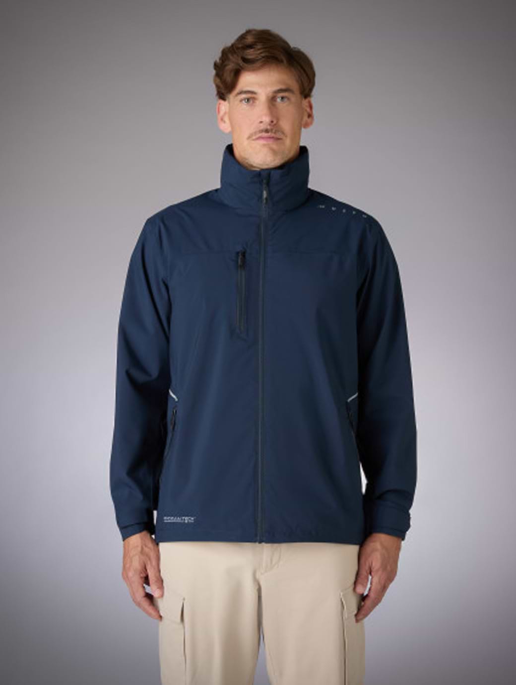 Musto Men's Evo Waterproof Crew Jacket Navy
