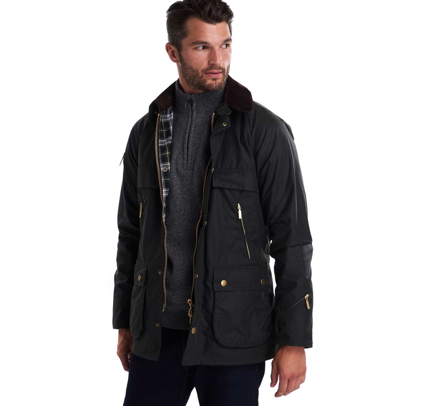 Barbour Men s Icons Bedale Wax Jacket Sage Griggs