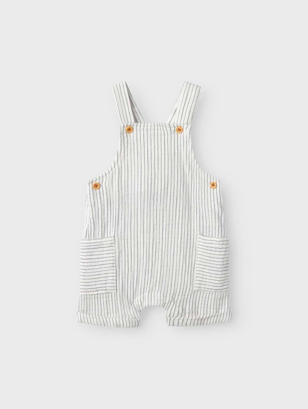 Name It Baby Boy's Fedanne Shorts Overall Navy Blazer/Cloud Dancer