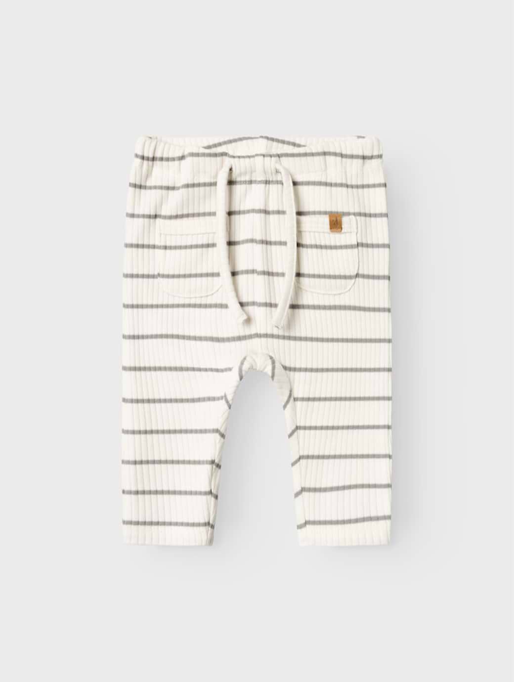Name It Baby Boy's Kail Regular Fit Pant Coconut Milk