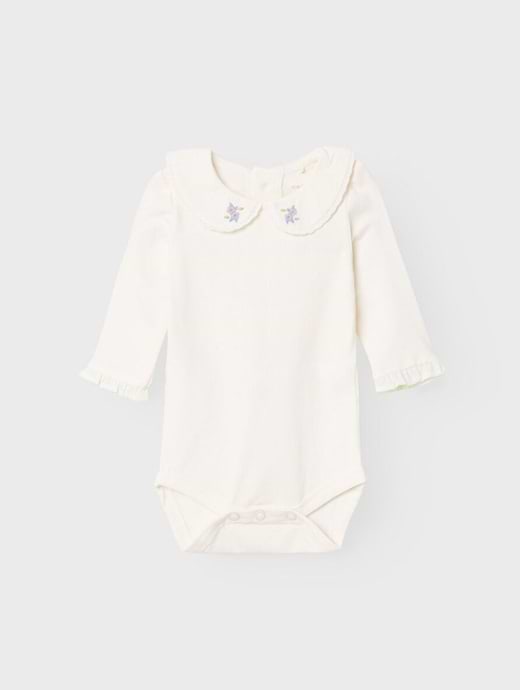 Name It Baby Long Sleeved Romper Jet Stream 