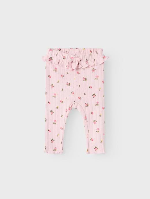 Name It Baby Organic Cotton Leggings Parfait Pink