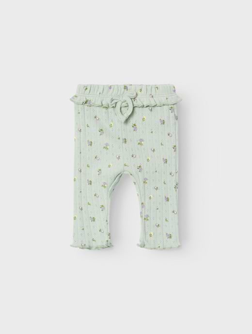 Name It Baby Organic Cotton Leggings Silt Green 