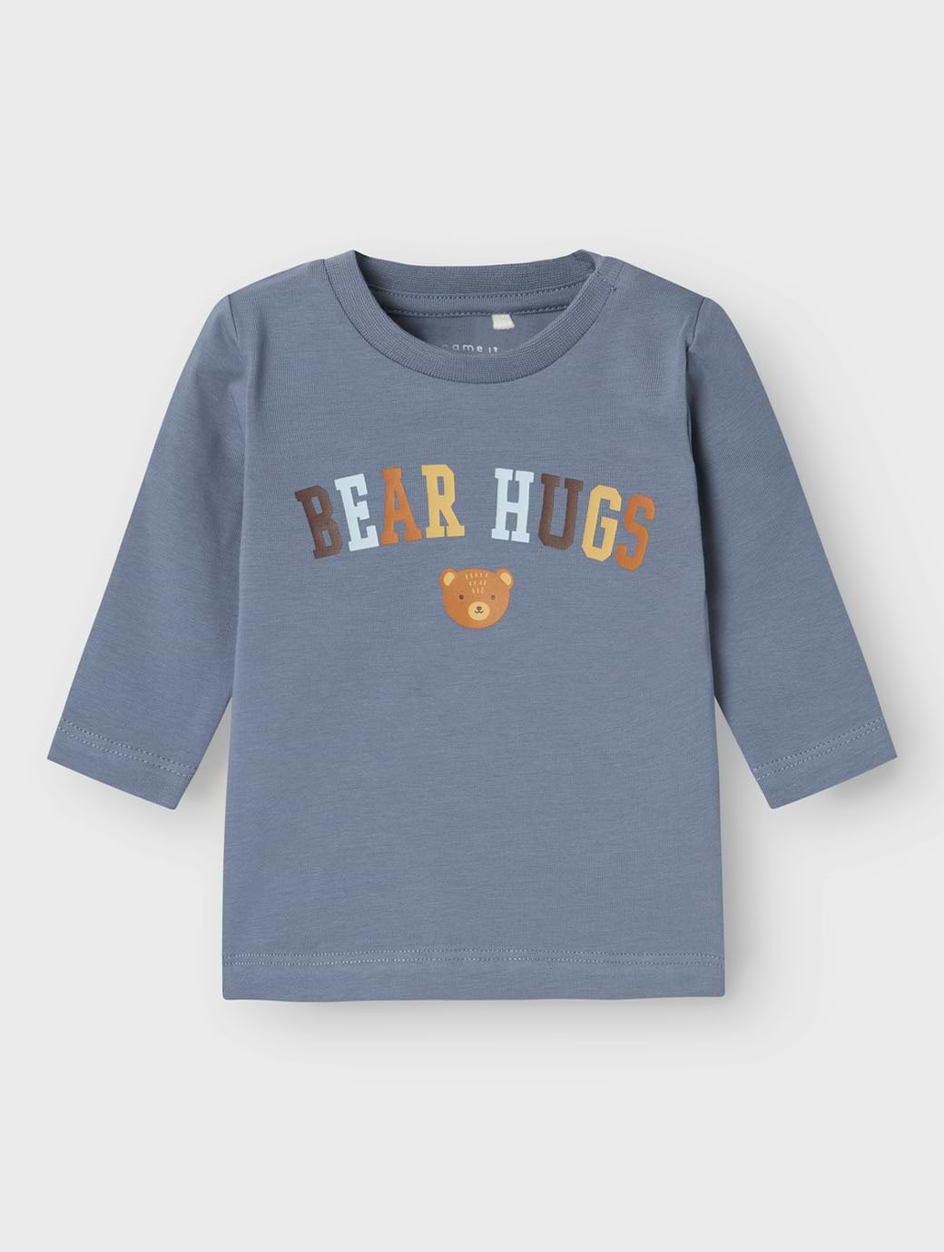 Name It Baby Raul Long Sleeve Top Flint Stone