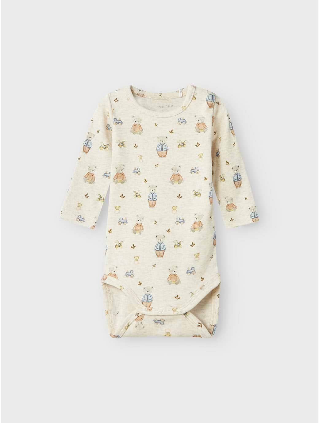 Name It Baby Rosso Long Sleeve Body Peyote Melange