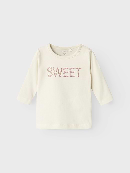 Name It Baby Sofia Long Sleeve Top Jet Stream