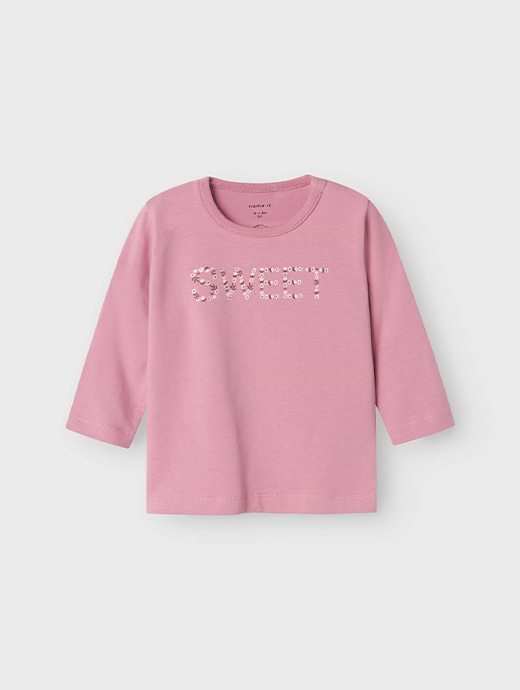 Name It Baby Sofia Long Sleeve Top Mauve Orchid