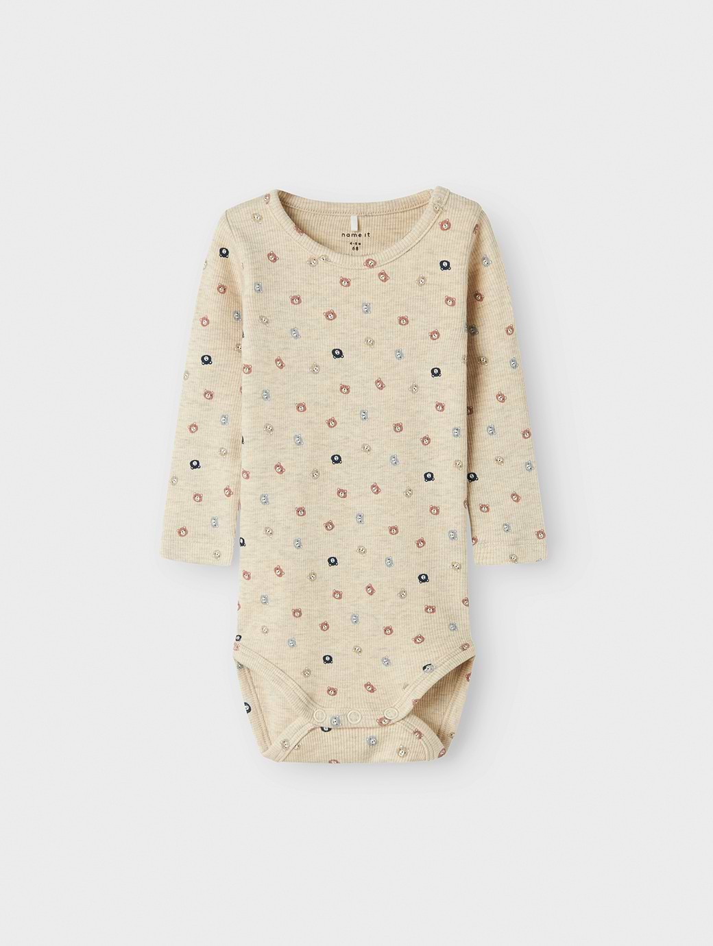 Name It Baby Tumas Long Sleeve Body Peyote Melange