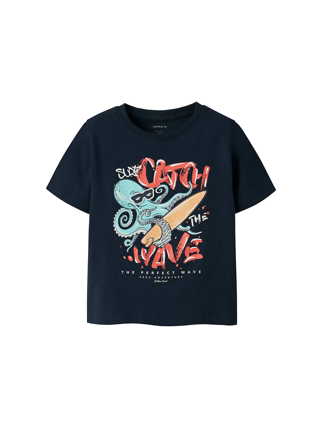 Name It Mini Boy's Fymz Short Sleeve Box Top Navy Blazer