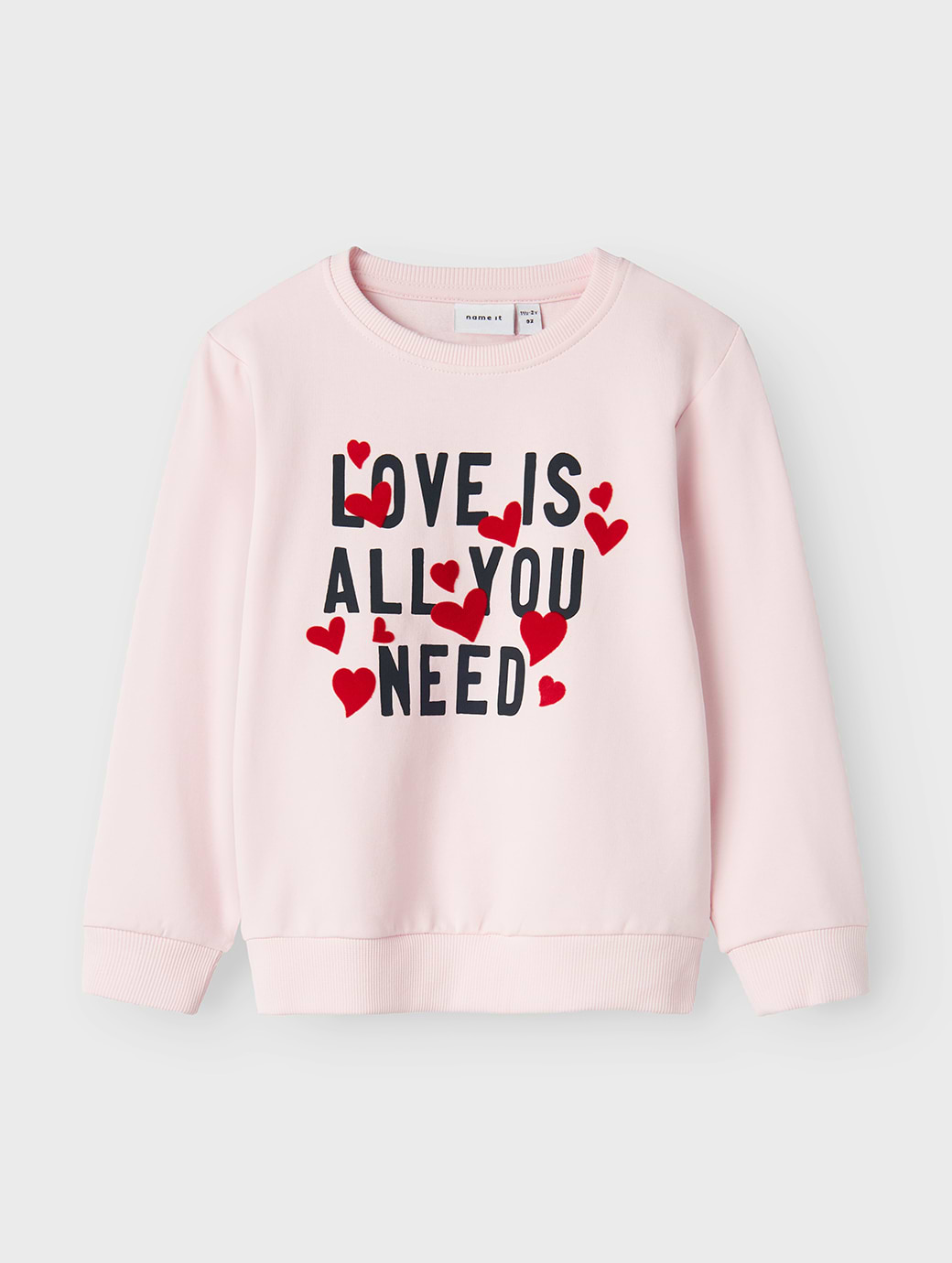 Name It Mini Girl's Care Sweatshirt Ballerina
