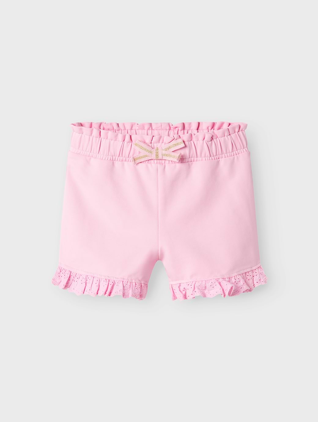 Name It Mini Girl's Dims Light Sweat Shorts Pink Frosting
