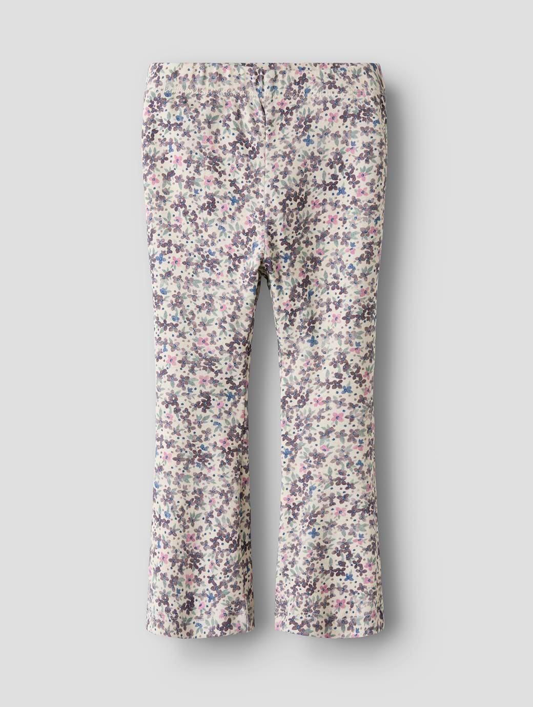 Name It Mini Girl's Pojatas Flare Trousers Peyote Melange