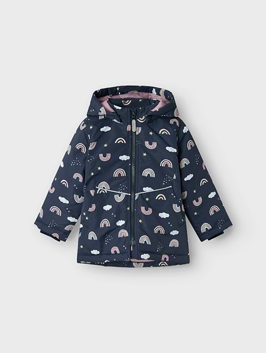 Name It Mini Maxi Jacket Dark Sapphire Rainbow