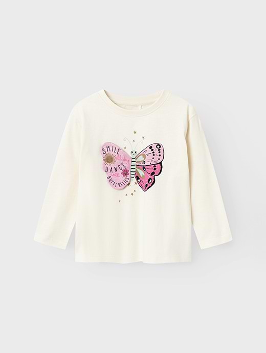 Name It Mini NY Delig Long Sleeve Top Jet Stream