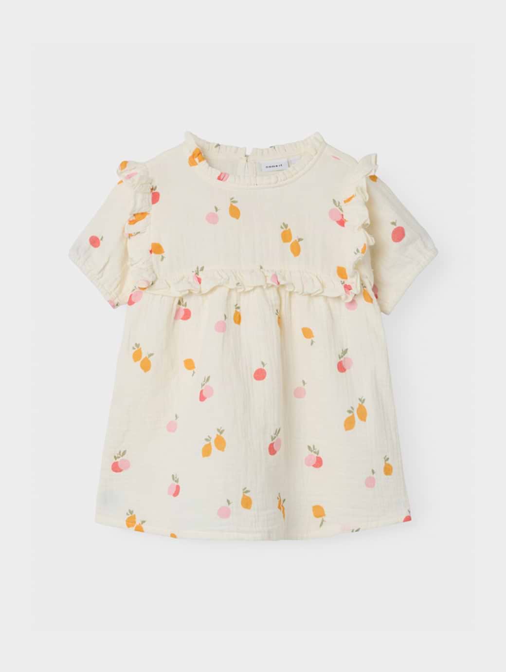 Name It Mini Short Sleeve Tunic Buttercream 