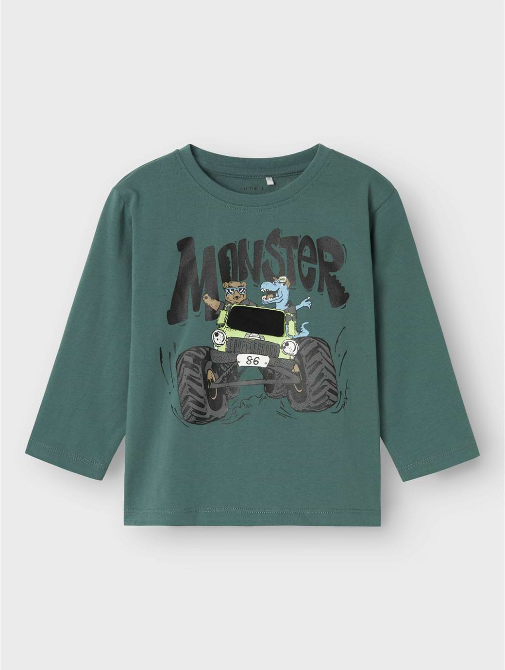 Name It Mini Stan Long Sleeve Top Dark Forest