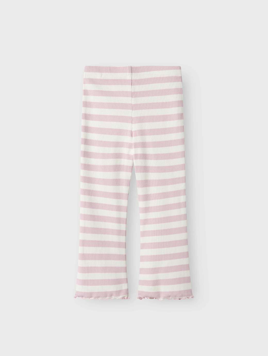 Name It Mini Taia Slim Bootcut Pant Winsome Orchid Cloud Dancer