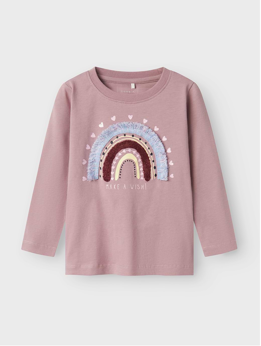 Name It Mini Tillie Long Sleeve Top Elderberry