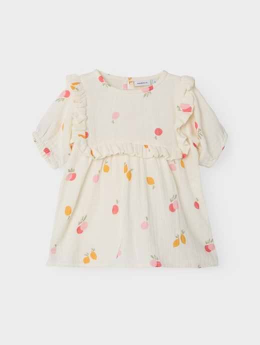 Name It Baby Short Sleeve Tunic Buttercream 