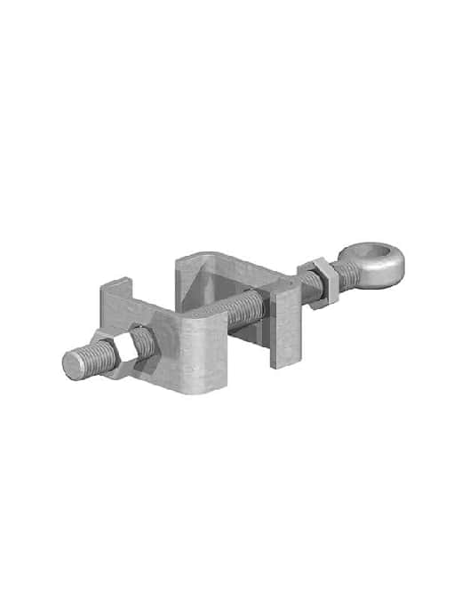Birkdale Adjustable Bottom Gate Fitting Galv