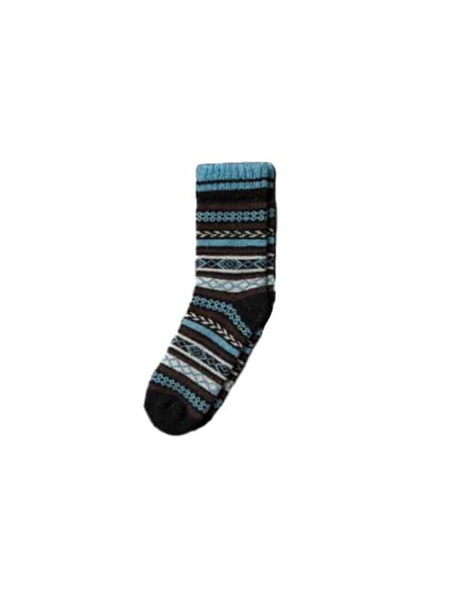 Nordic Bjorn Merino Wool Sock Blue