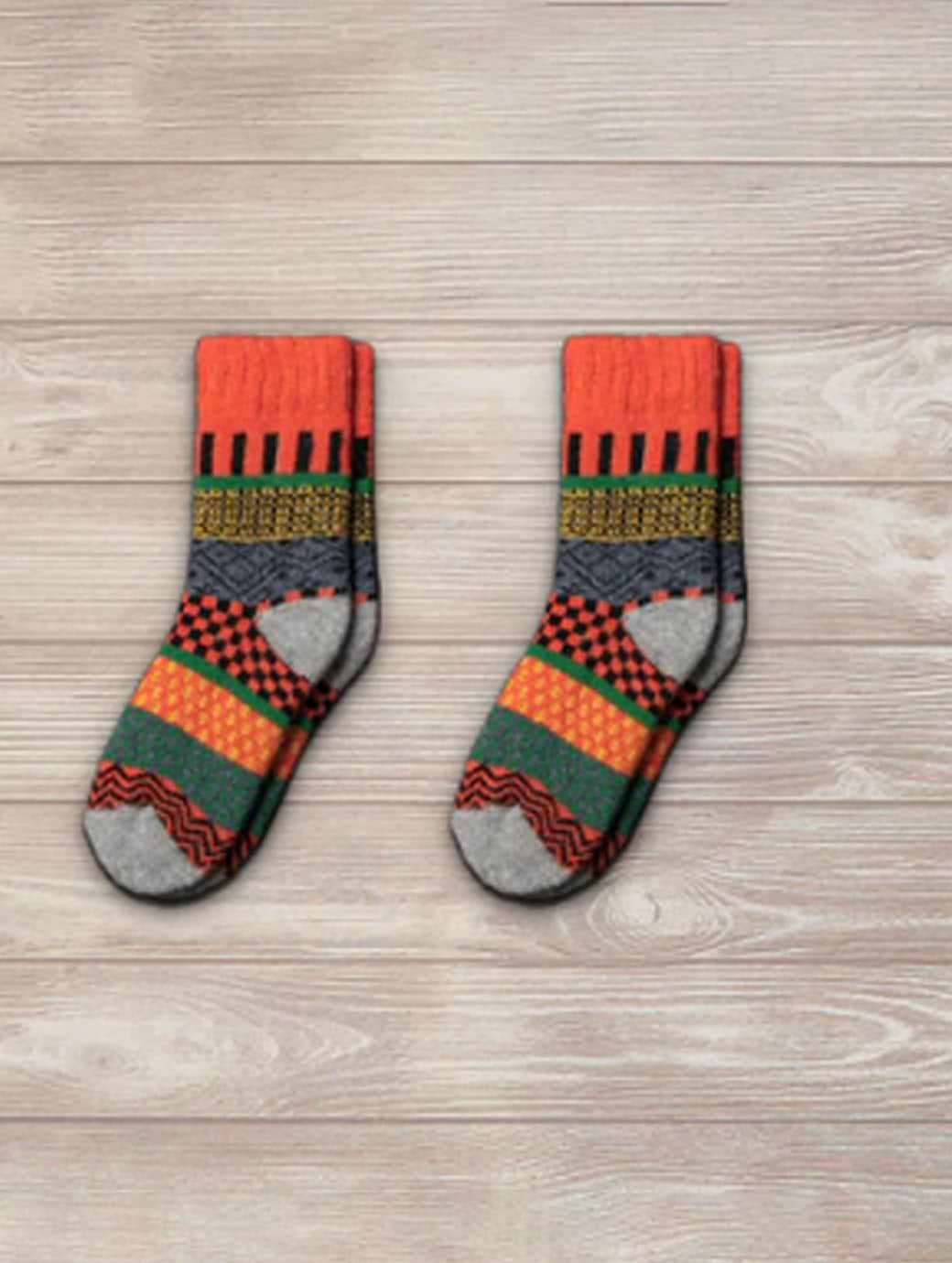 Nordic Socks Kids Svea Wool Sock Orange