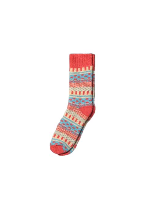 Nordic Sofia Merino Wool Sock Pink