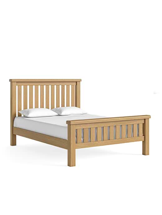 Normandy Slatted Bed 5'