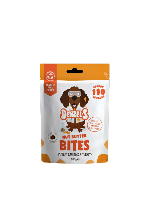 Denzel's Nut Butter Bites - Low Cal Training Treats (100g)