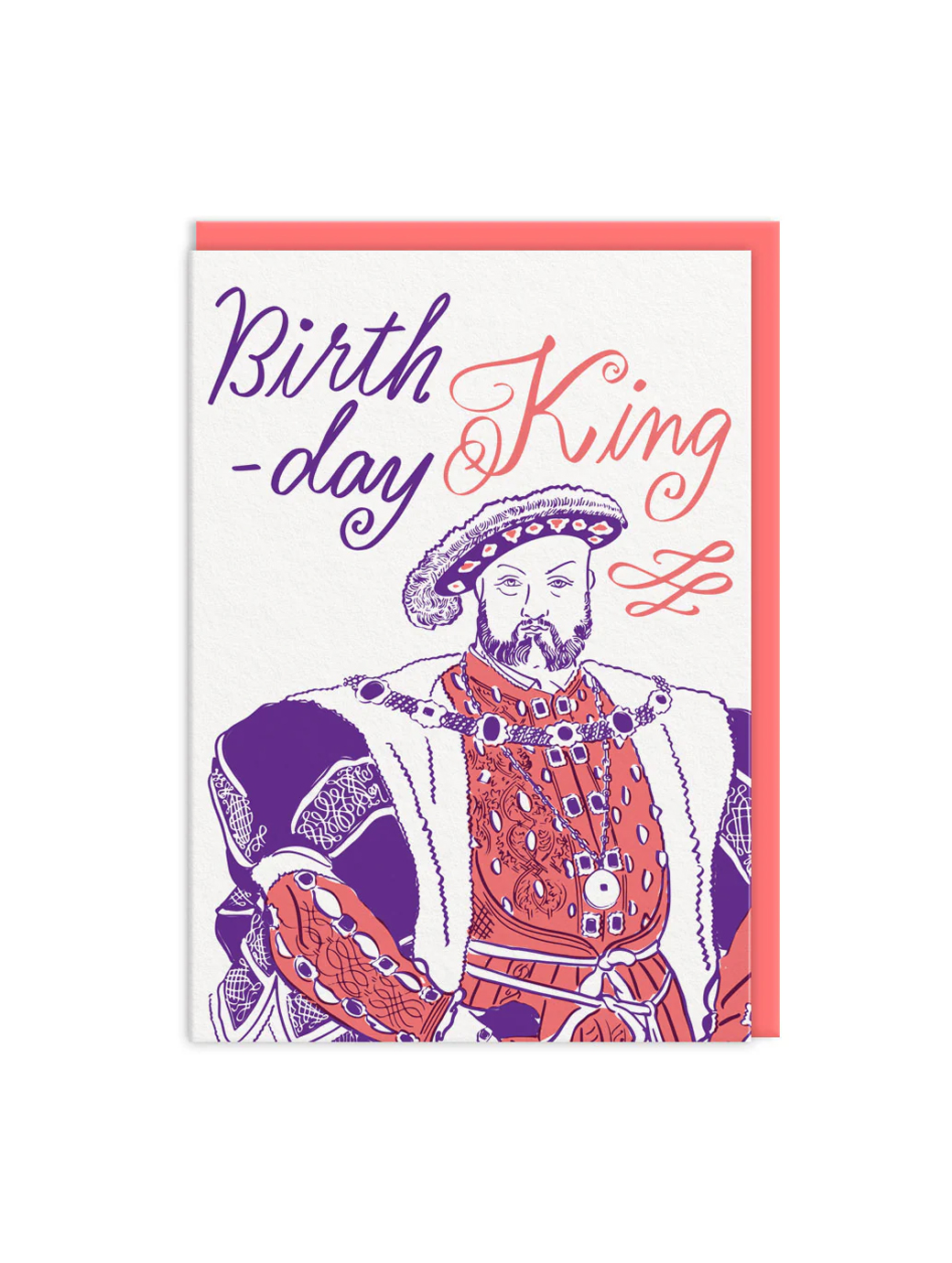 Ohh Deer And Here We Are Birthday King Greeting Card