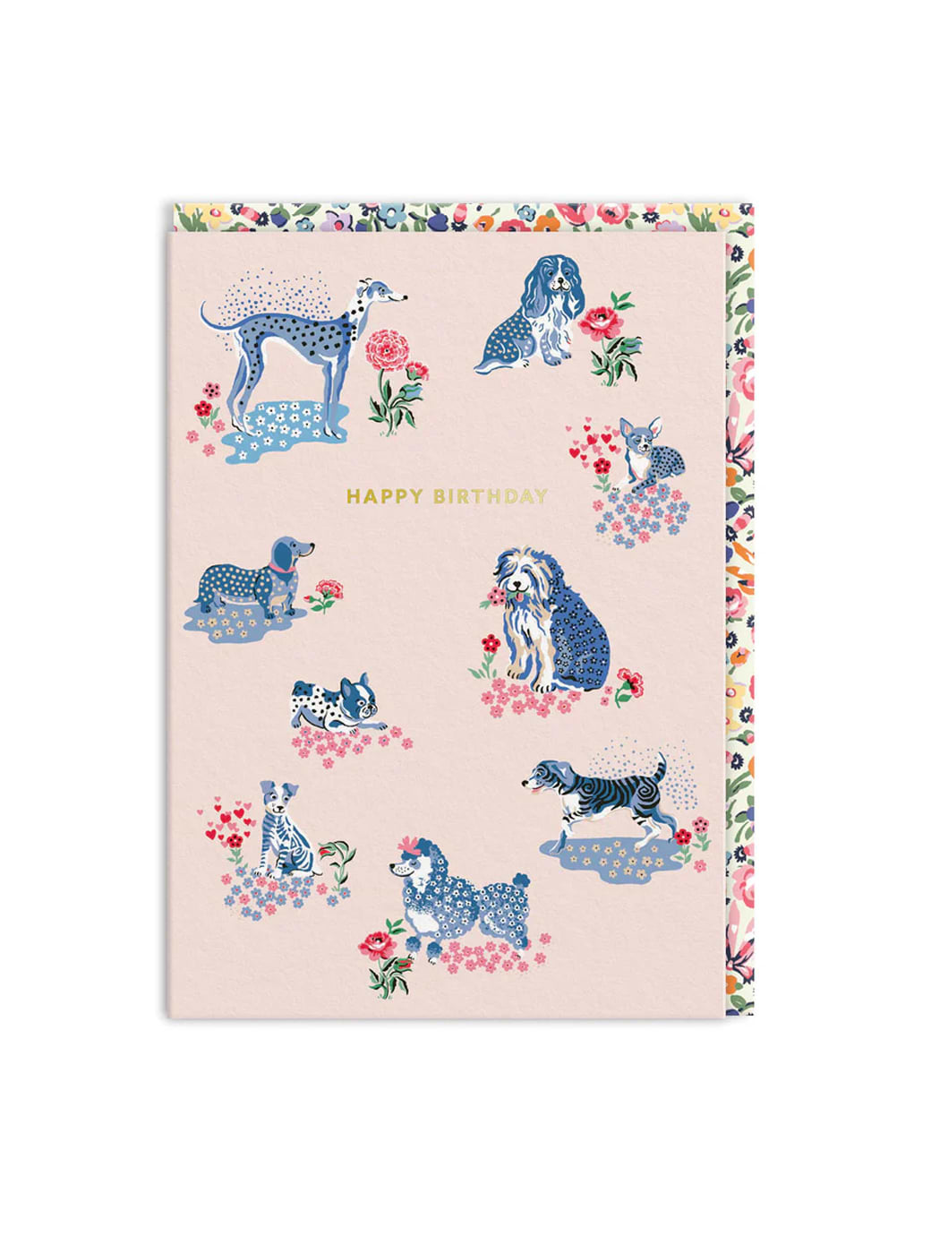 Ohh Deer Cath Kidston Happy Birthday Puppy Fields Greeting Card