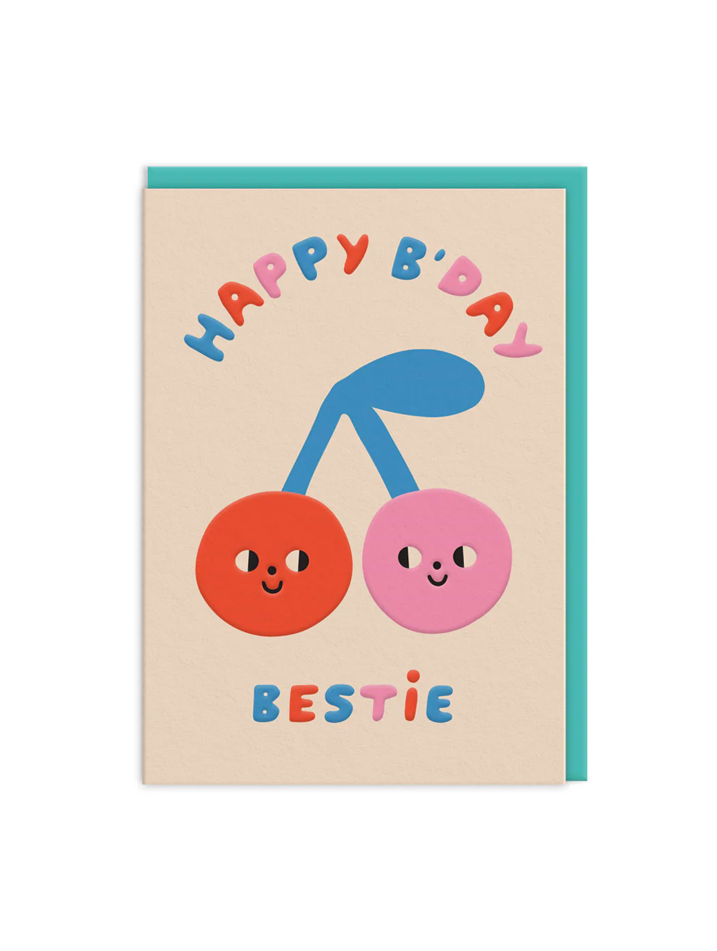 Ohh Deer Suzy Ultman Cherries Happy Birthday Card