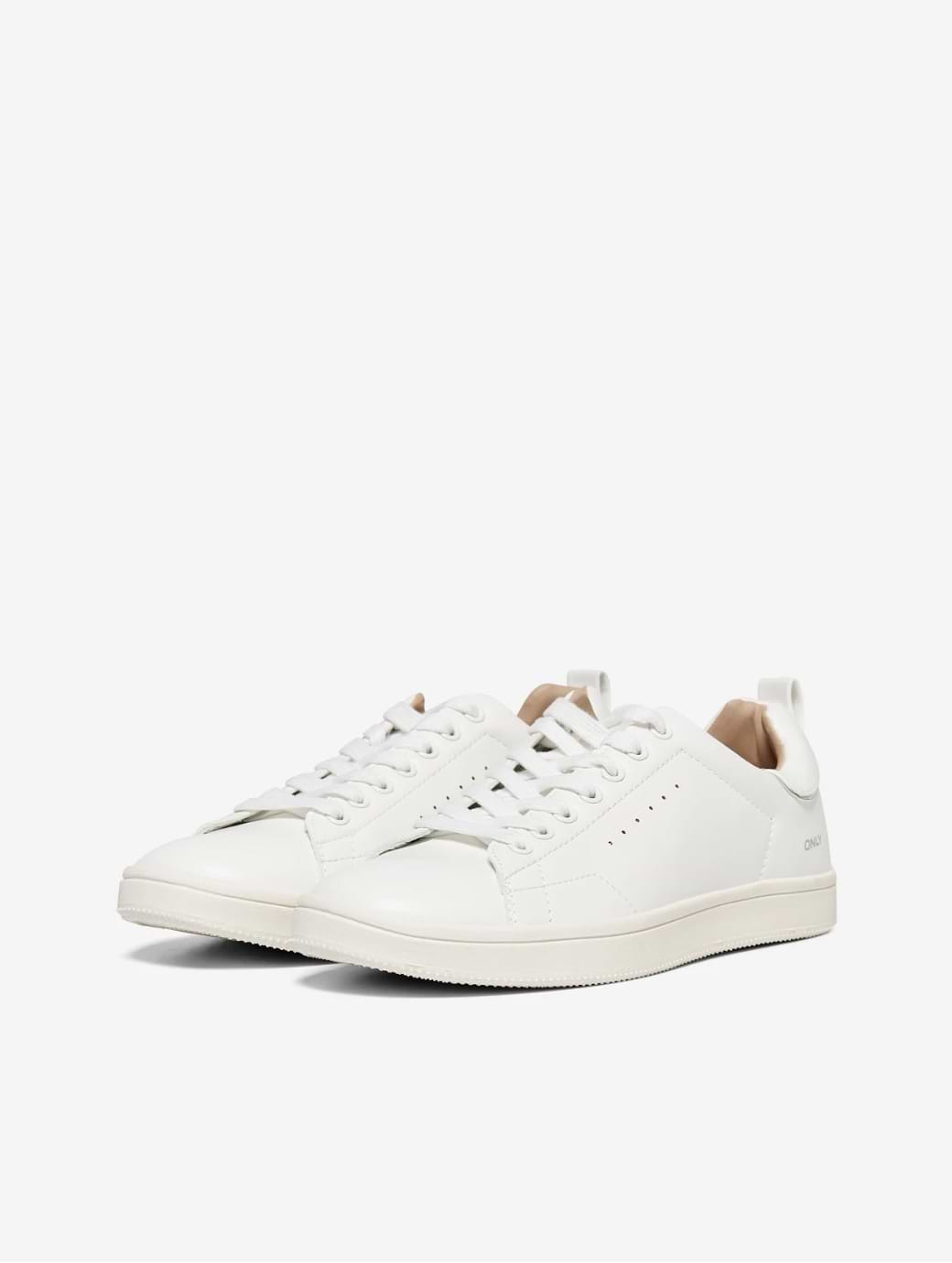 Only Women's Shilo PU Sneaker White