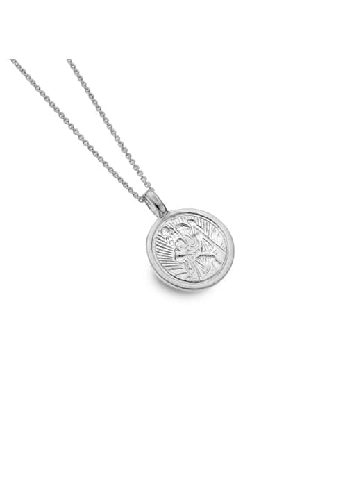 Sea Gems Origins Silver Pendant St Christopher 