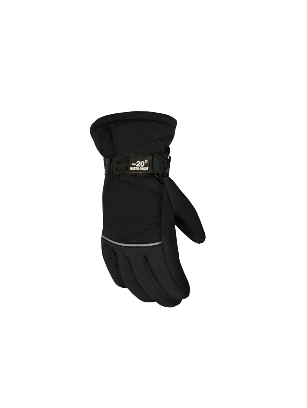 Otterdene Child's Showerproof Ski Gloves Black