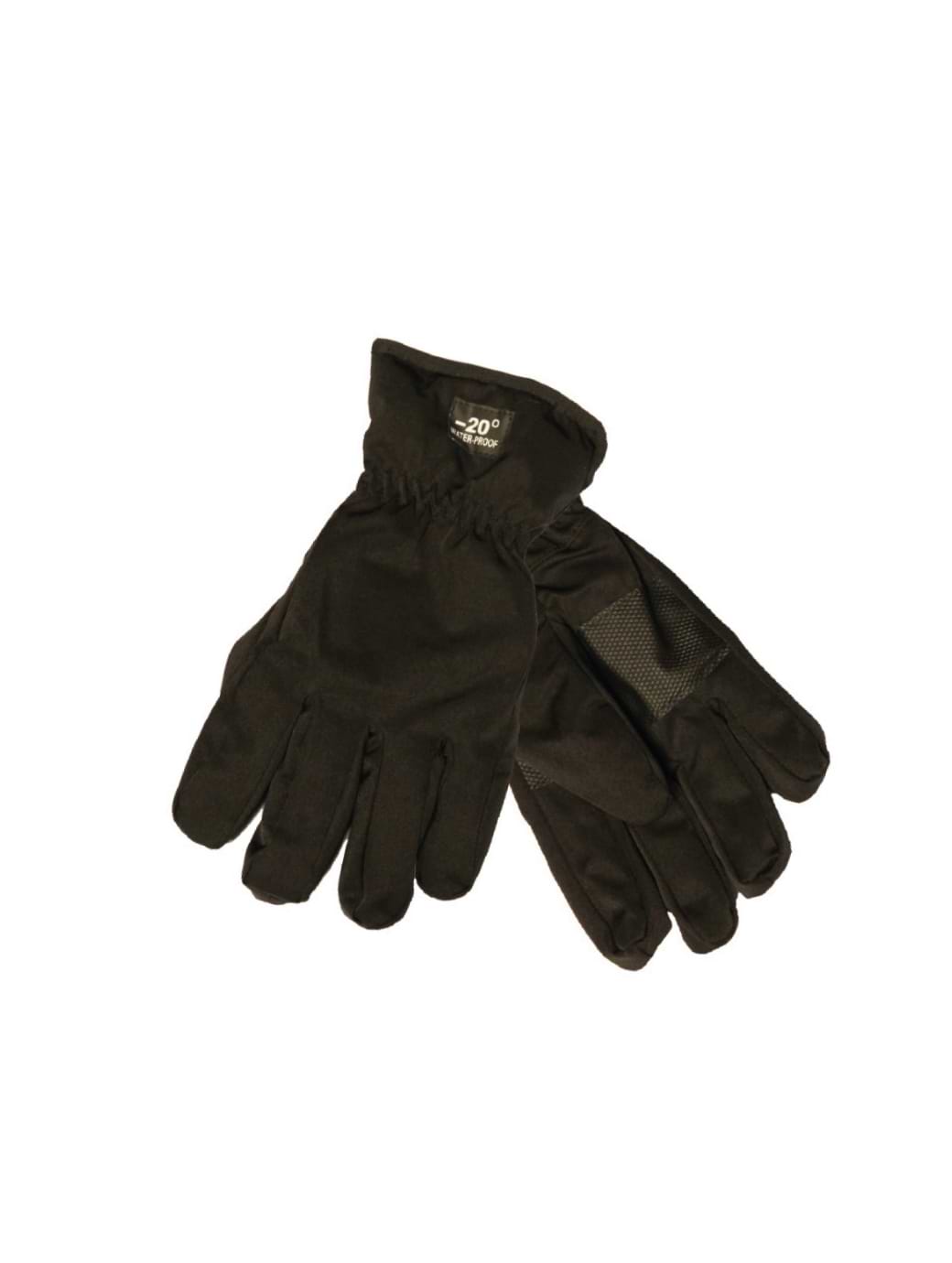 Otterdene Men's Showerproof Ski Gloves Black