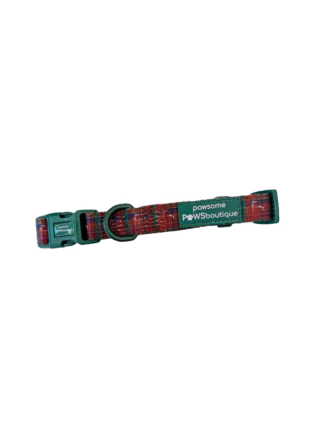Pawsome Paws Boutique Collar - Yuletide Plaid