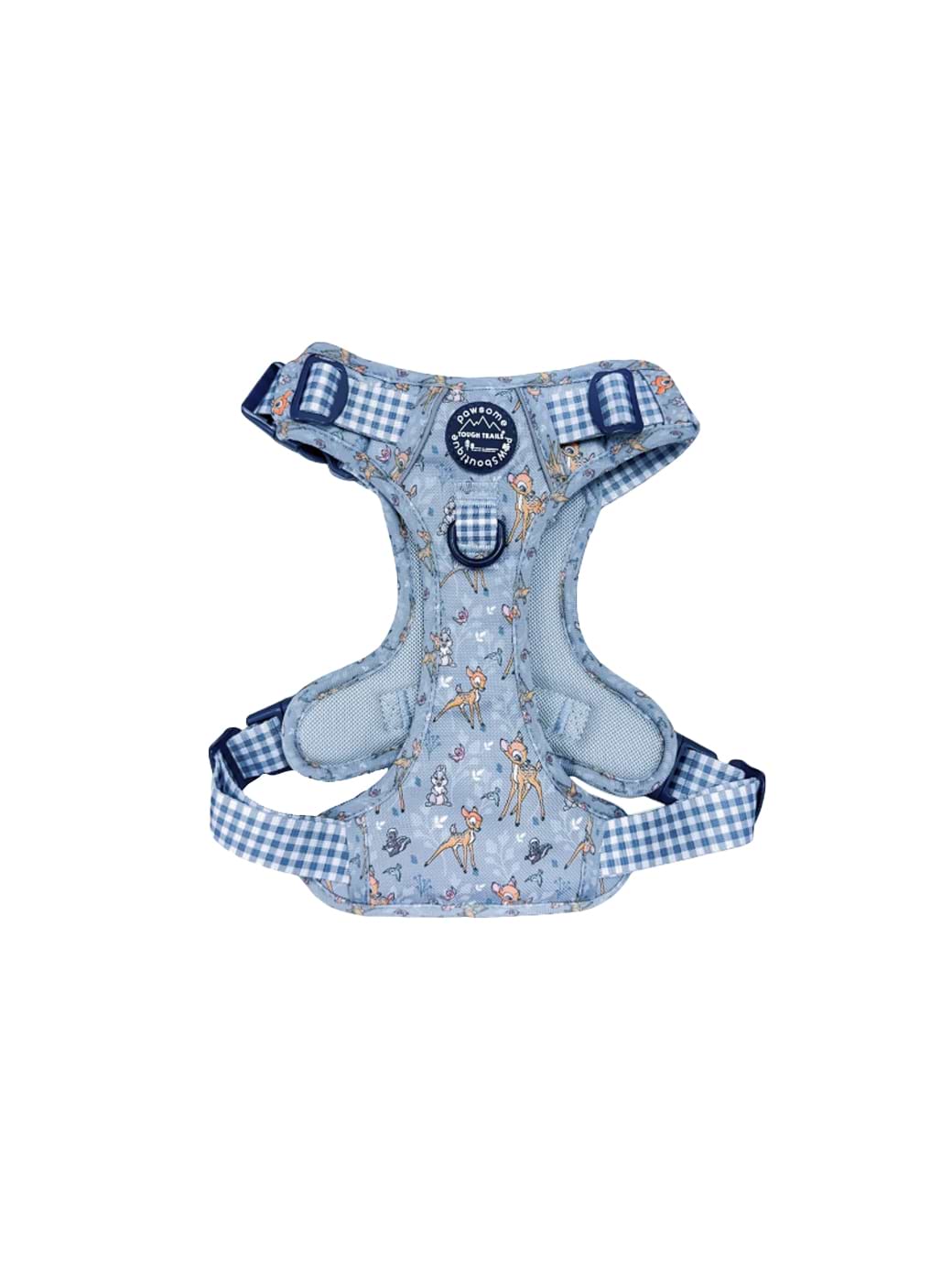 Pawsome Paws Boutique Disney Tough Trails Harness Bambi + Friends Blue