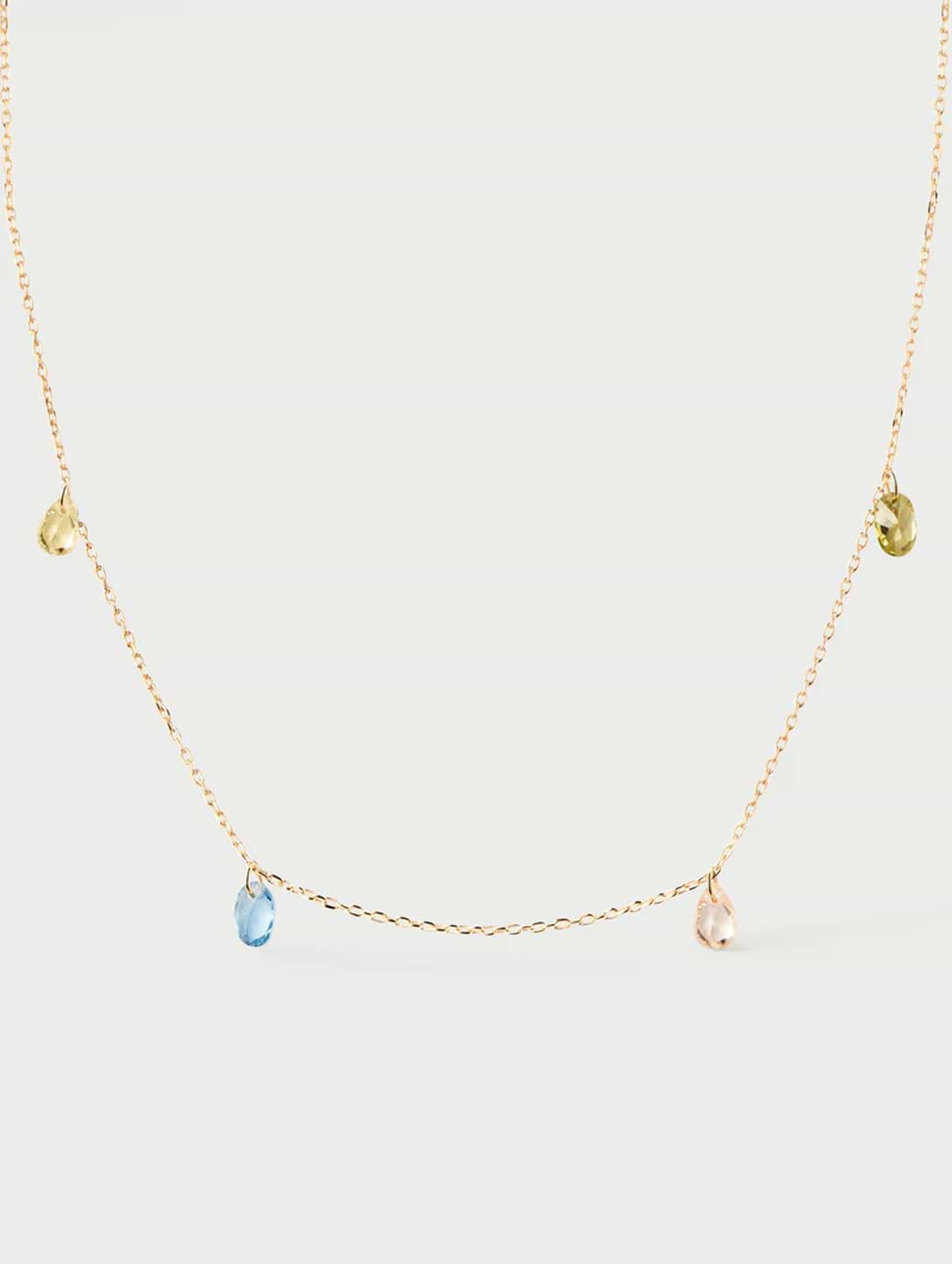 PDPAOLA Bloom Necklace Gold One Size