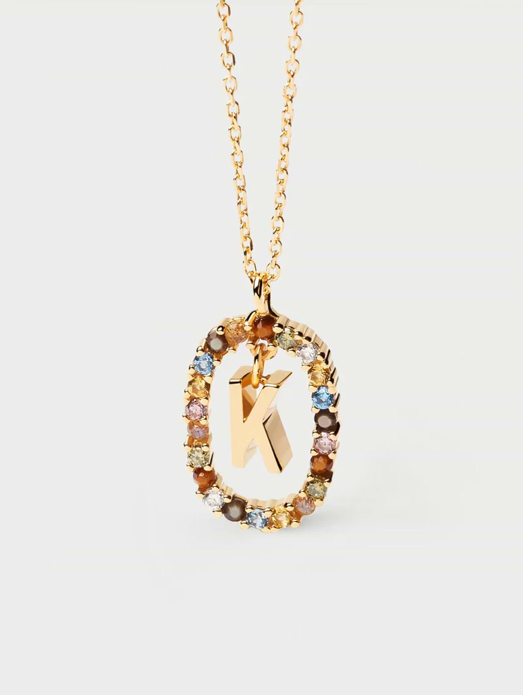 PDPAOLA Letter K Necklace