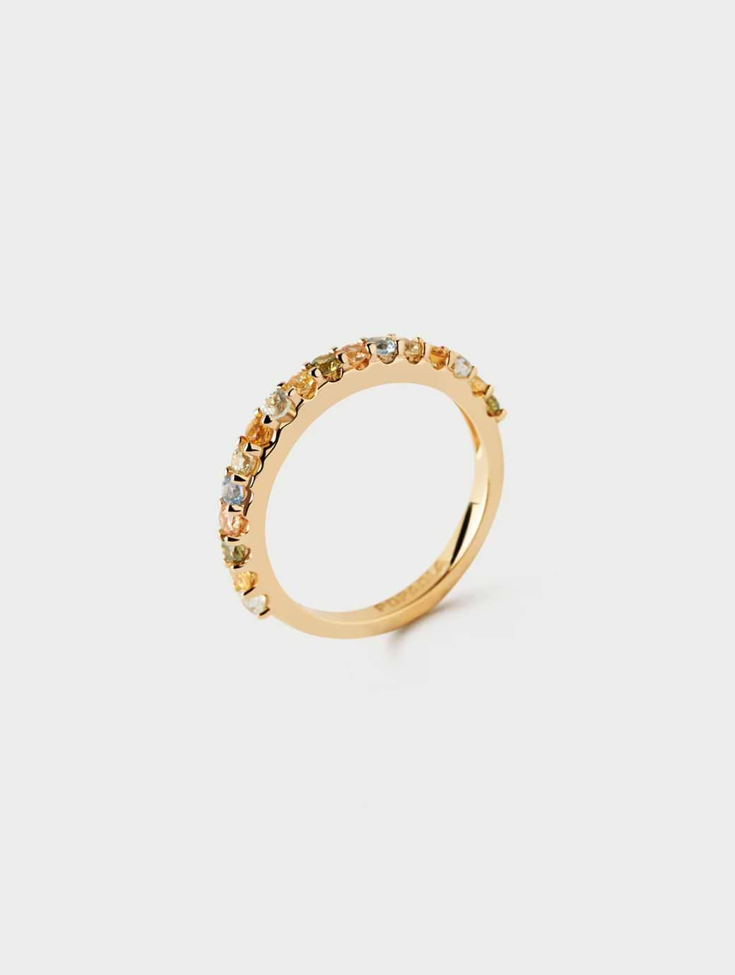 PDPAOLA Rainbow Ring Gold