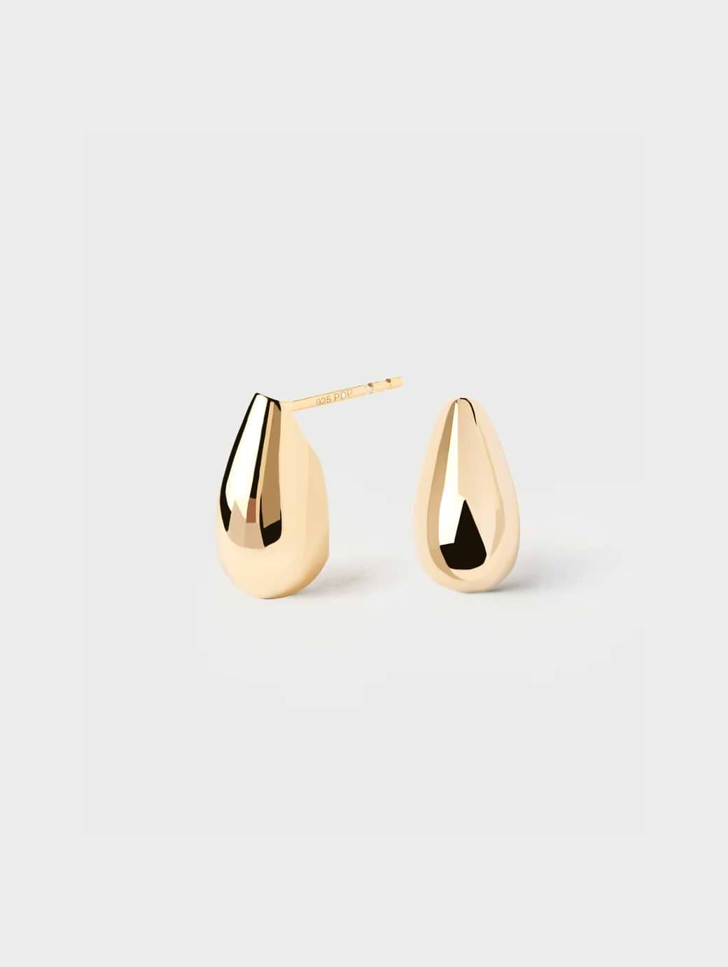 PDPAOLA Sugar Earrings Gold One Size