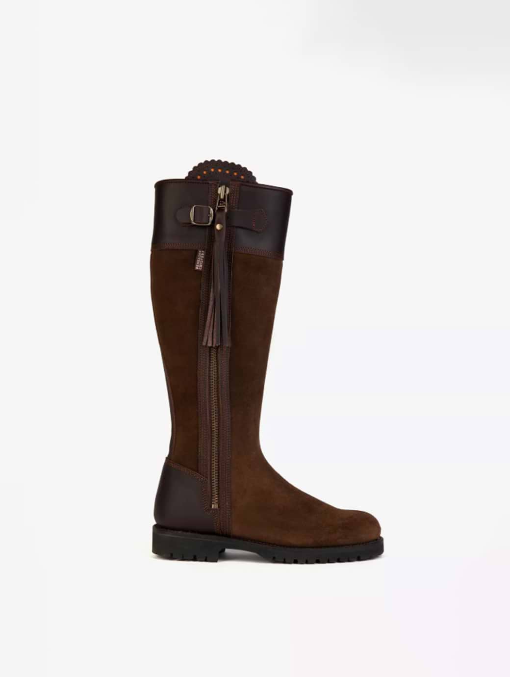 Penelope Chilvers Women's Inclement Long Tassel Boot Dark Oak