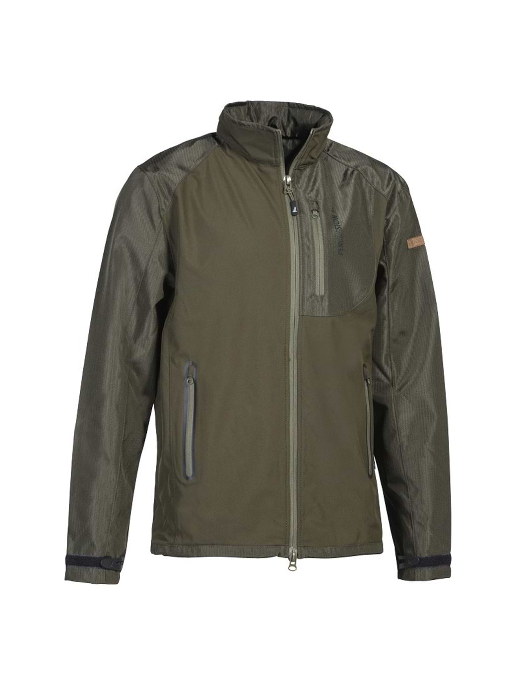 Percussion Men's Softrack Jacket Khaki
